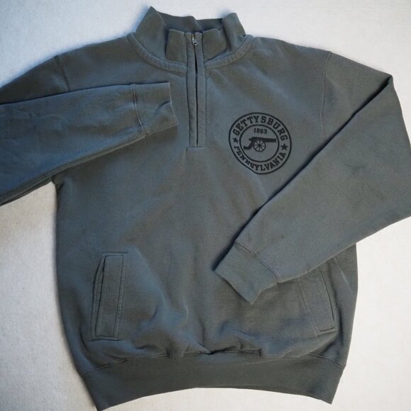 Vintage MV Sport Men's sweater Medium 1/4 Zip (Imperfections) - Picture 2 of 11